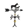 thumbnail image 1 of 300 Series 32 In. Deluxe Black Mare & Colt Weathervane, 1 of 1