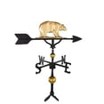 thumbnail image 1 of 300 Series 32 In. Deluxe Gold Bear Weathervane, 1 of 1
