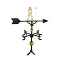 thumbnail image 1 of 300 Series 32 In. Deluxe Gold Lamplighter Weathervane, 1 of 1