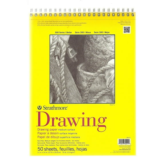300 Series Drawing Paper Pads 9 in. x 12 in. (pack of 3)
