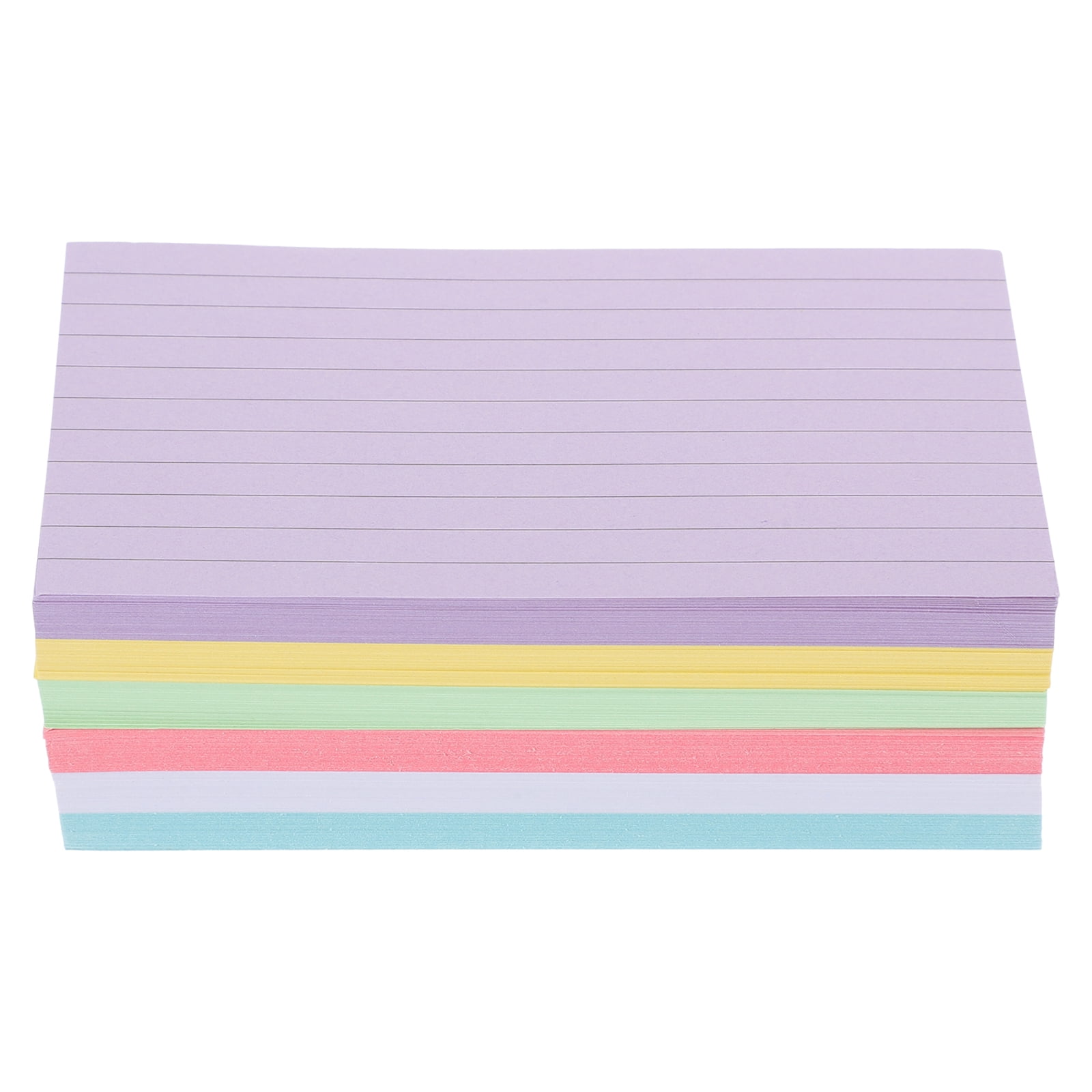 300 Sheets Colored Index Cards Notepads Index Cards Colored Note Cards ...