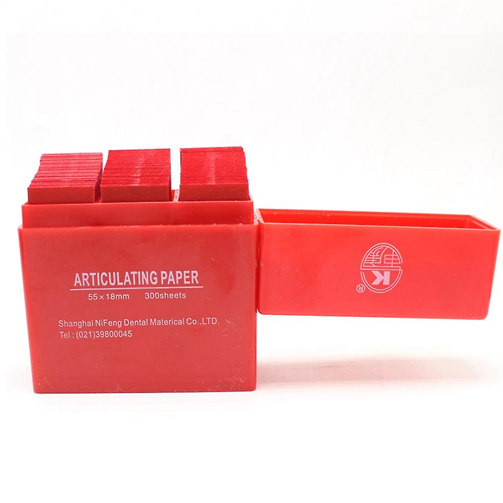 300 Sheets Dental Articulating Paper Dental Lab Products Teeth Care