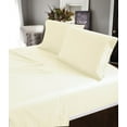 thumbnail image 1 of 300 TC 100% Cotton Sheet Set - 4pc, Soft & Breathable, Wrinkle-Free, Classic, 1 of 4