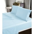 thumbnail image 1 of 300 TC 100% Cotton Sheet Set - 4pc, Soft & Breathable, Wrinkle-Free, Classic, 1 of 4