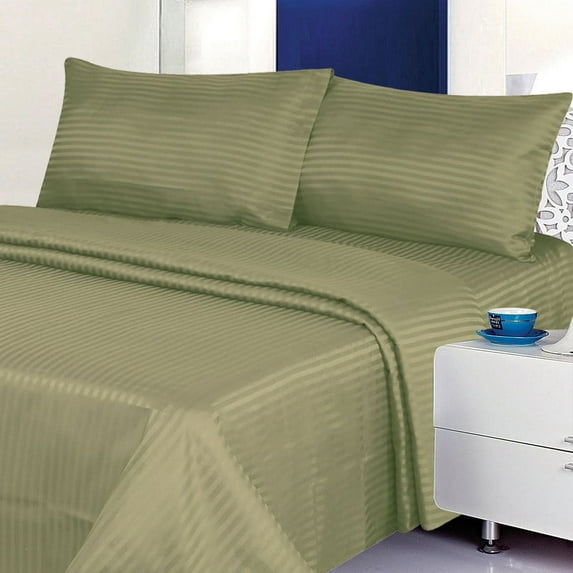 300 TC 100% Cotton Sheet Set - 4pc, Soft & Breathable, Wrinkle-Free, Classic