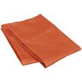 thumbnail image 1 of 300 Thread-Count, 100% Combed Cotton, Pillowcases, King, Solid, Pumpkin, 1 of 1