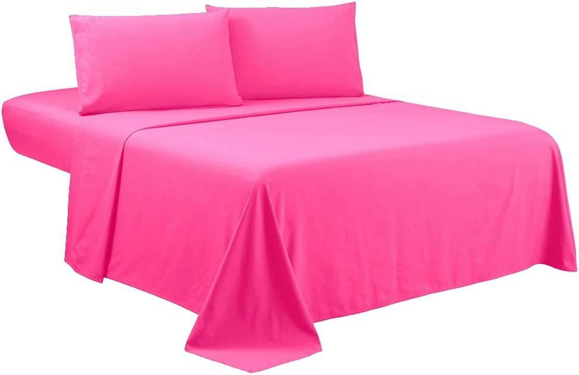 300 Thread Count 100% Egyptian Cotton 3-Piece Flat Sheet (1 Flat + 2 ...