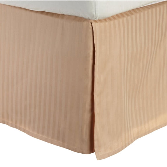 300 Thread Count 100% Egyptian Cotton Bed Skirt, 1-Piece Individual Bed Skirt by Blue Nile Mills - Twin