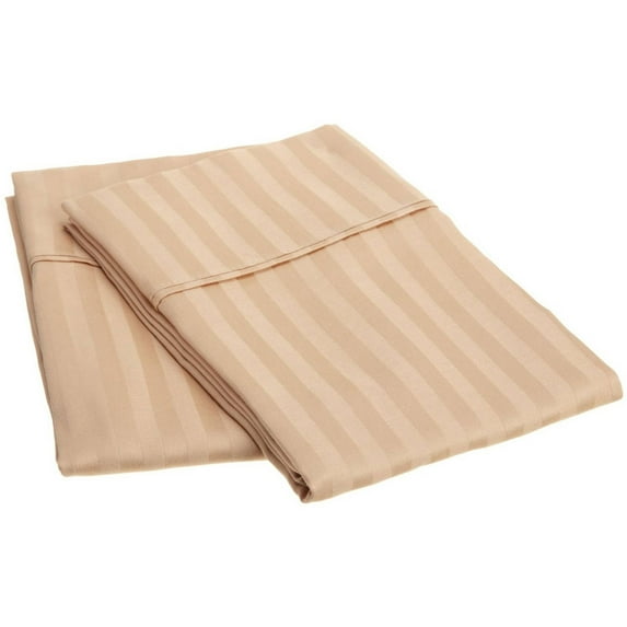 300-Thread Count 100% Egyptian Cotton Bedding Sheets & Pillowcases, 2-Piece Pillowcase Set By Impressions- King