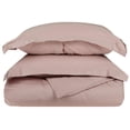 thumbnail image 1 of 300-Thread Count 100% Egyptian Cotton Lightweight Solid Duvet Cover Set Lavender / Twin, 1 of 5