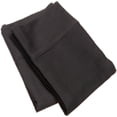 thumbnail image 1 of 300-Thread Count 100% Egyptian Cotton Lightweight Solid Pillowcase Set Black / King, 1 of 3