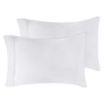 thumbnail image 1 of Superior 300 Thread Count Duvet Cover Set, Full/ Queen, White, 1 of 6