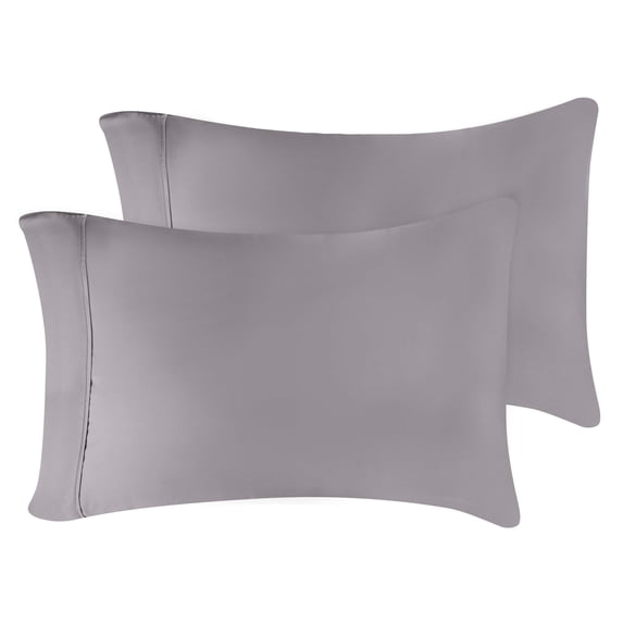 Superior 300 Thread Count Pillowcase Set, King/ Cal King, Grey