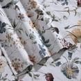 thumbnail image 1 of Tribeca Living 300 Thread Count Cotton Ultra-soft Printed Deep Pocket Bed Sheet Set amalfi red-multi Twin Floral Country, 1 of 2