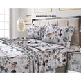 thumbnail image 1 of 300 Thread Count Amalfi Printed Extra Deep Pocket Sheet Set by Tribeca Living, 1 of 5