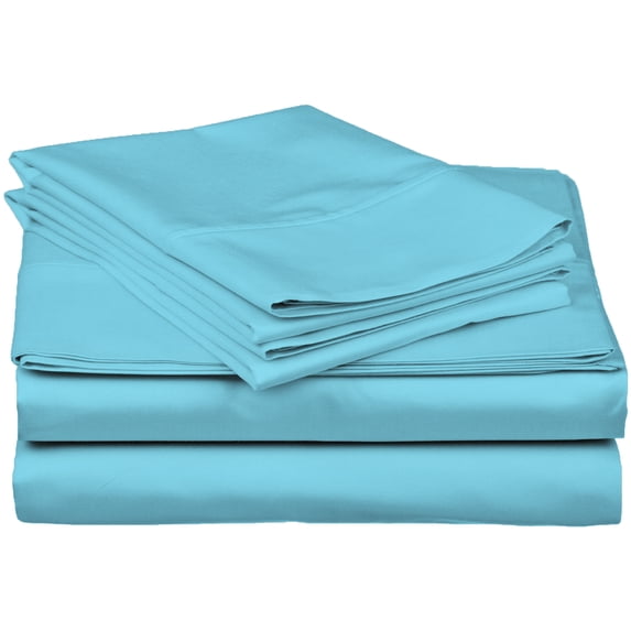 300 Thread Count Durable Cotton Solid Casual Deep Pocket Sheet Set by BNM