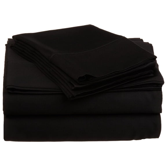 300 Thread Count Durable Cotton Solid Casual Deep Pocket Sheet Set by BNM
