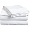 thumbnail image 1 of 300 Thread Count Egyptian Cotton Solid Sheet Set White / Cal King, 1 of 1