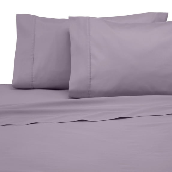 300 Thread Count King Lilac Pillowcase Pair