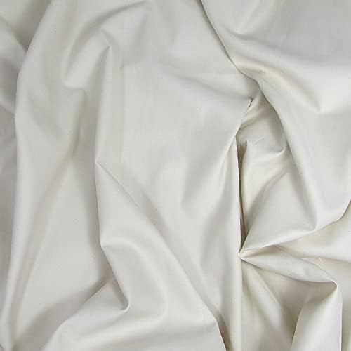 300 Thread Count Organic Cotton Sateen - 113" Wide - Natural - 5 Yards