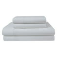 thumbnail image 1 of 300 Thread Count Organic Cotton Sheet Set, Queen, White, 1 of 2