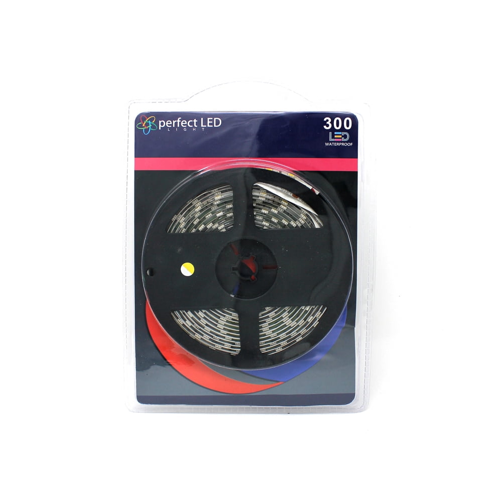 300 Ultrabright LED Strip Lights Waterproof 5050 - Warm White - Retail Pack Indoor / Outdoor