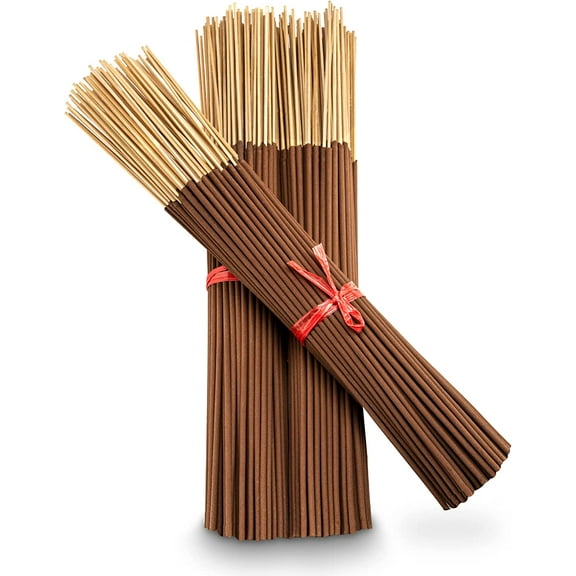 300 Unscented Incense Sticks 11" - 100% Natural Joss and Bamboo Punk Blanks - Great for DIY Aromatherapy Incense Making.