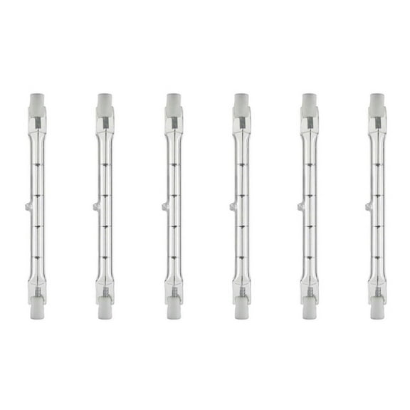 300 Watt 300W Halogen Bulb Double Ended J type 120V 118mm PACK OF 6