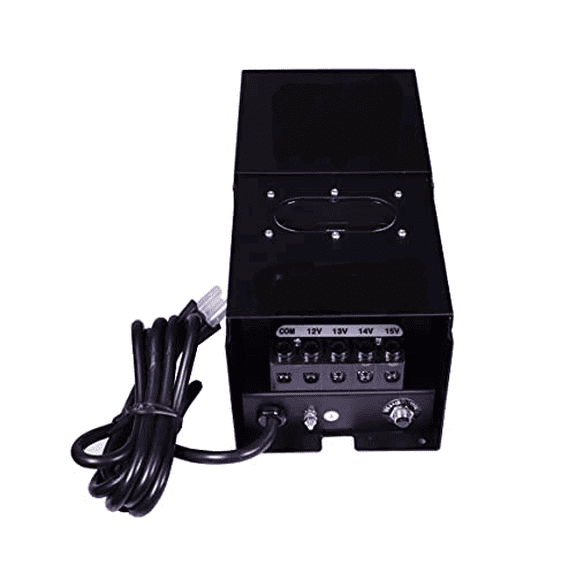 300 Watt Low Voltage Landscape Transformer Multi Tap 120 Volt AC to 12-15 Volt LED & Halogen - w Digital Timer Photocell Sensor - Black Metal Case$$Tools & Hardware Other