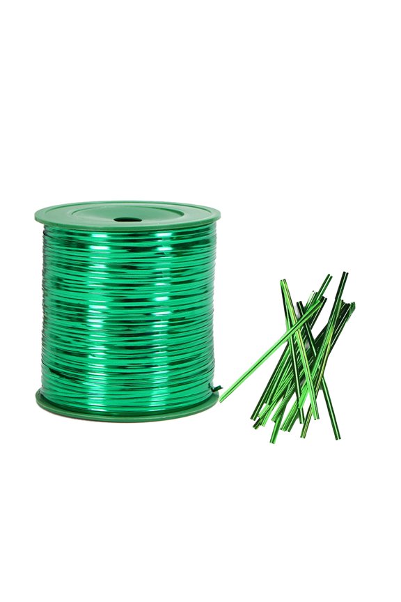 300 Yard Metallic Twist Ties for Bread Candy Bag Parties DIY Gift Packaging Decorative Ties