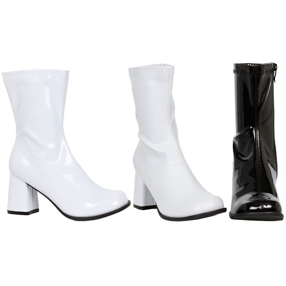 300-ZIGGY Adult Costume Shoes White - Size 12