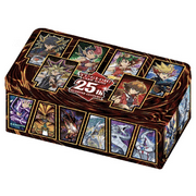 300 assorted Yugioh cards in a Yugioh tin