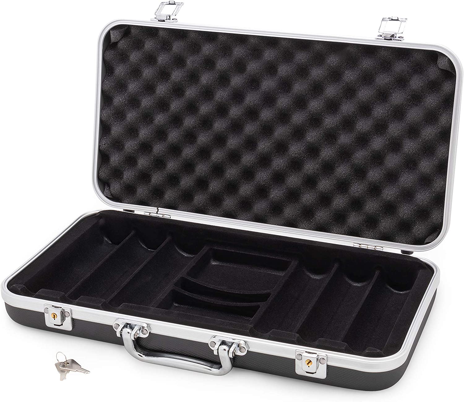 Brybelly 300 ct. Poker Chip Case | ABS Plastic | Holds 300 Chips, 2 ...