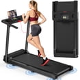 thumbnail image 1 of Tomile Treadmill, 3.0 HP Walking Pad Treadmill for Home, Folding Running Treadmill with 300 lbs Capacity, LED Display, 1 of 11