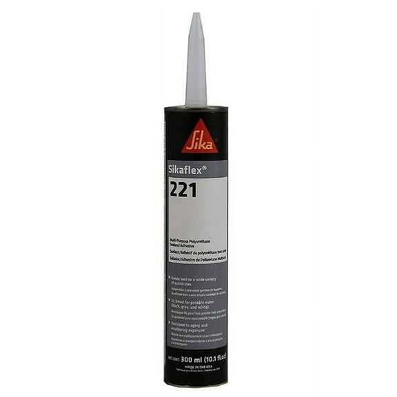 300 ml Sikaflex 221 Aluminum Gray Sealant