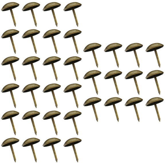 FUEENIRVA Round Brass Tack Coffee Antique Style for Home Decoration Use 300Pcs