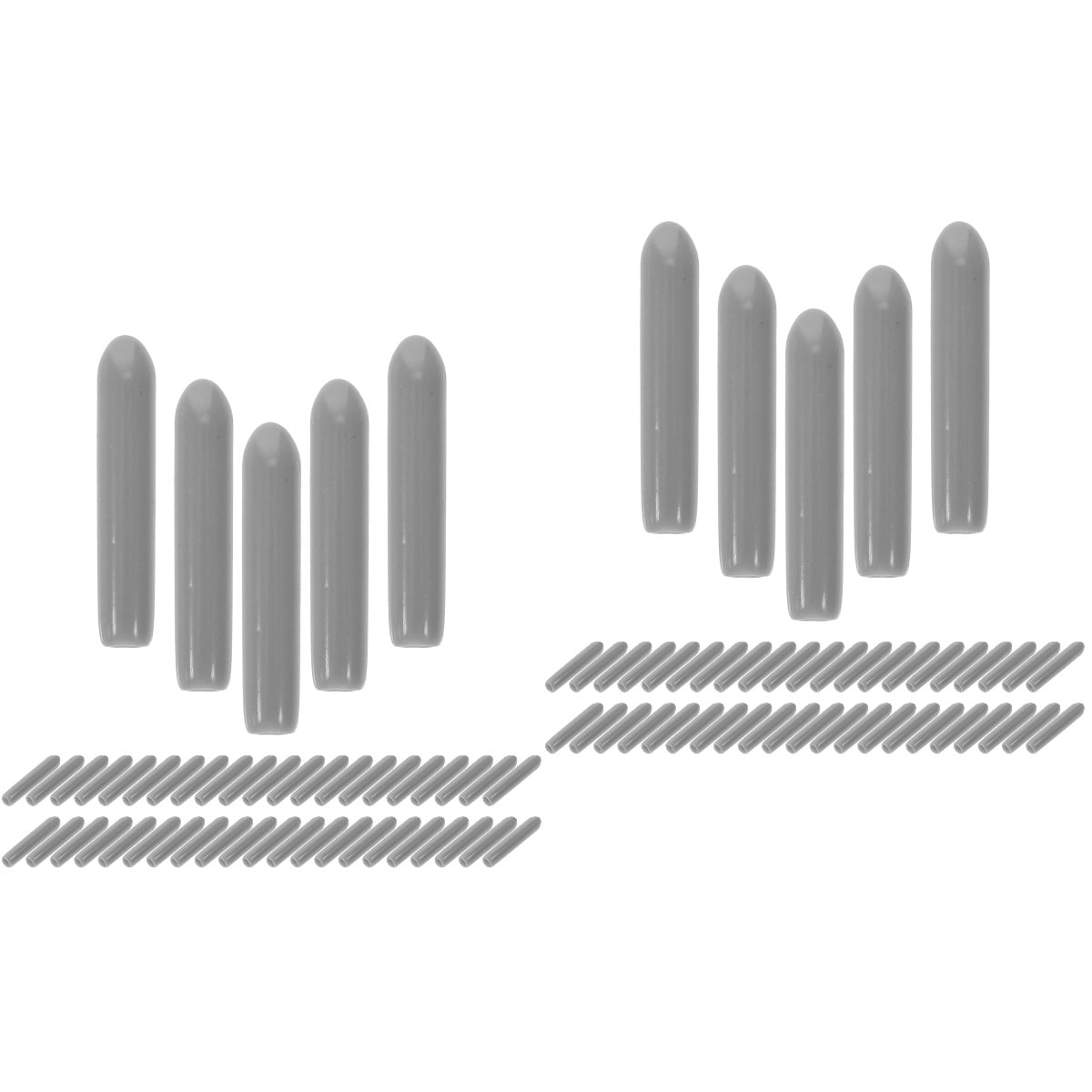 300 pcs Dishwasher Round End Caps Shelf Organizer Tip Caps Wire Shelf