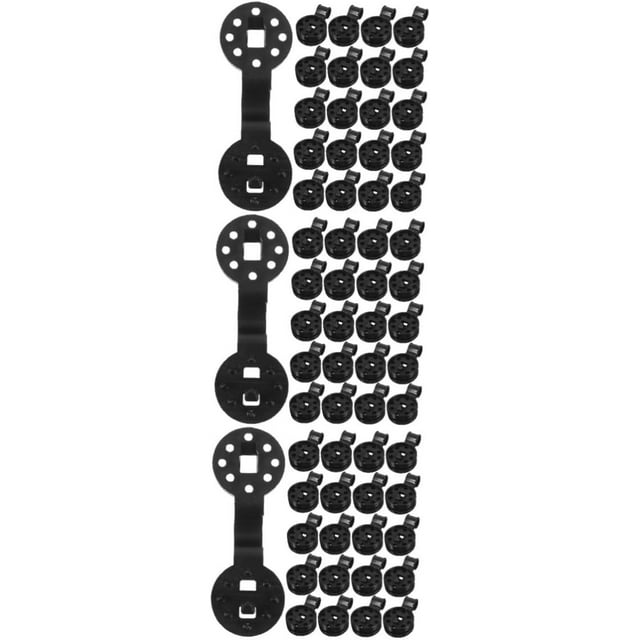300 pcs Sunshade net Clip Black Clips Shade Fabric Clips Black Shade