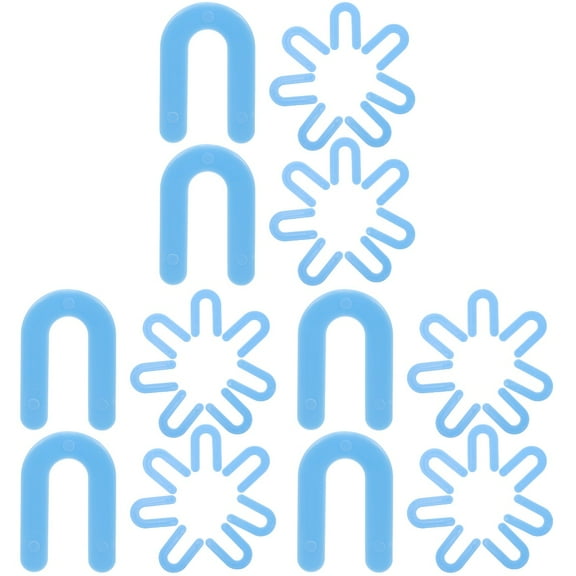 300 pcs Tile Spacers Horseshoe Shims Tile Spacers U Shape Shims for Leveling Ceramic Tiles(1/16 Inches)