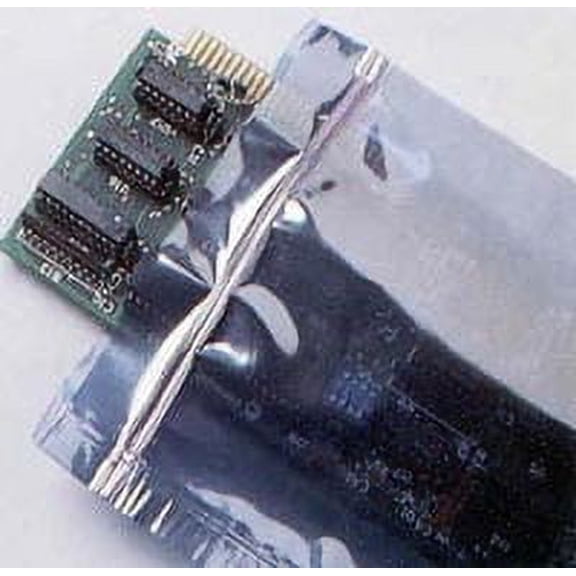 SSBM 3" x 5" Reclosable Static Shielding Bags Anti-Static Zip Top for ESD Protection 500/Case