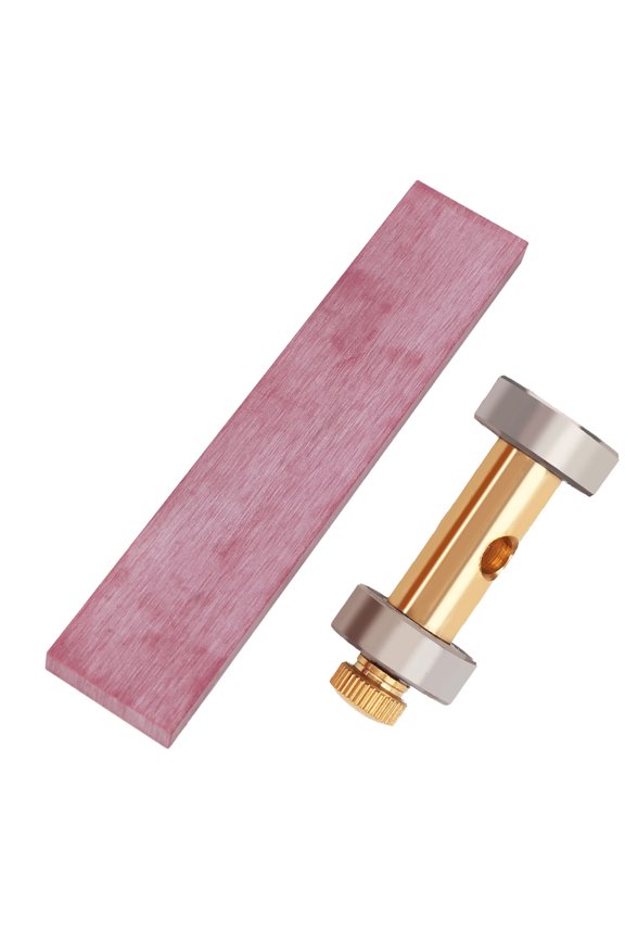 3000 Grit Watch Screwdriver Sharpener Stone with Copper Holder for Repair Tools