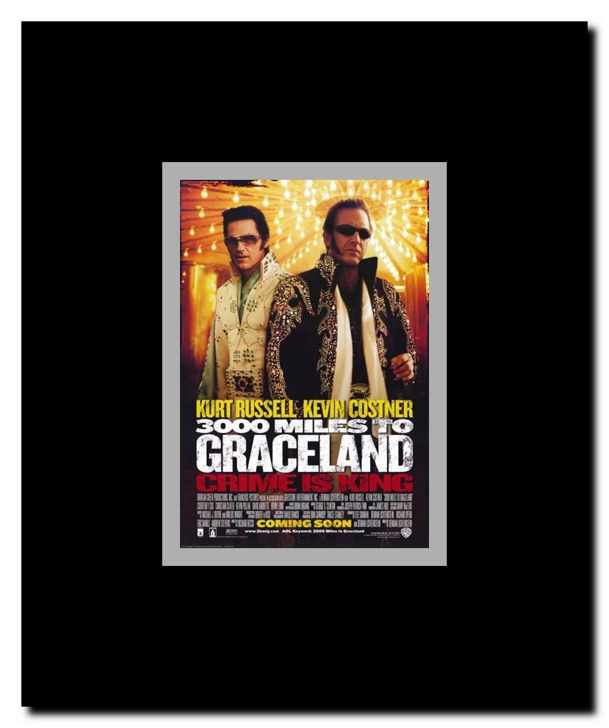 3000 Miles to Graceland Framed Movie Poster