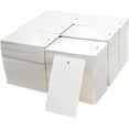 thumbnail image 1 of 3000 PCS White Blank Merchandise Tags, 1.77 x 2.95 Inches Paper Gift Tags with Hole, Writable Unstrung Hang Tags for Pricing, Labeling, Retail Store, Clothing, Craft Projects, and Party Decorations, 1 of 4