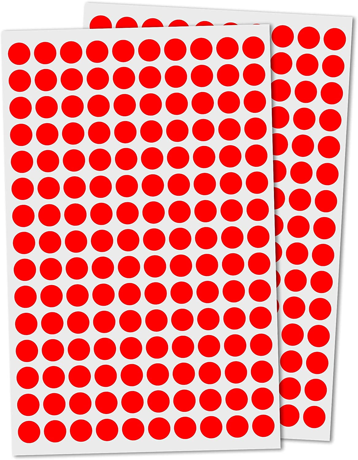 3000-Pack Black Round Dot Stickers - 3/8 Inch Circle Labels For Organizing, Crafting & Coding