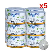 3000 Pack MyEco CD-R CDR 52X 700MB 80Min Economy Logo Top Write Once Blank Media Record Disc