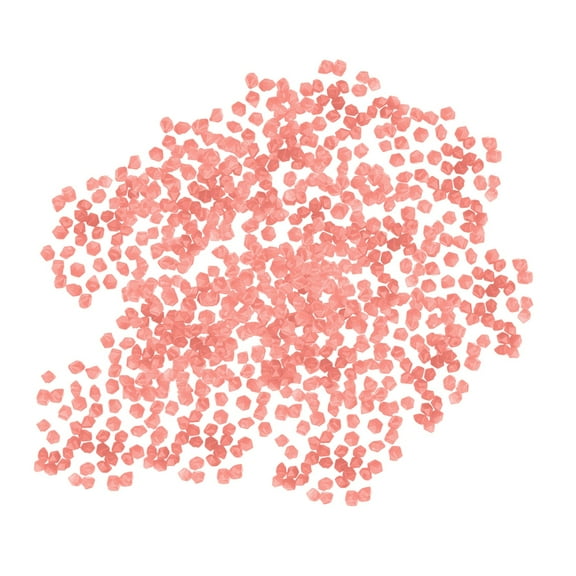 3000 Pcs Glow in The Dark Stones 0.11 x 0.19 Inch, Glow Pebbles Aquarium Rocks for Fish Tank Lawn Yard Garden Walkway Plant Pots, Home Decorative Objects, Red