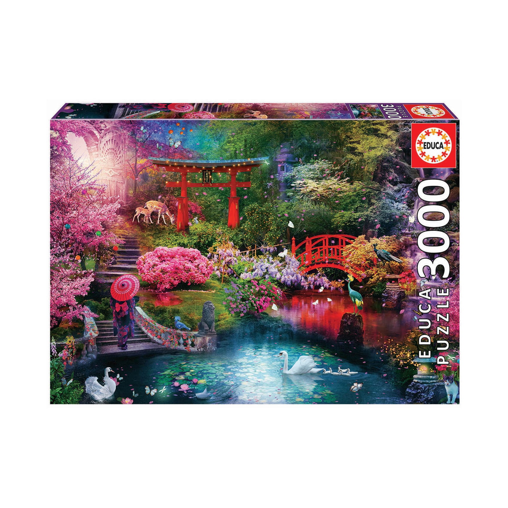 Educa Japanese Garden: 3000 Pcs - Walmart.com