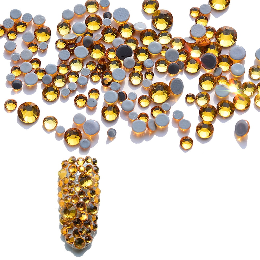 BBTO 120 Pcs Sew-on Rhinestones For Clothes - 10-18mm, Assorted Shapes & Colors, DIY Jewelry Making Kit - View #5