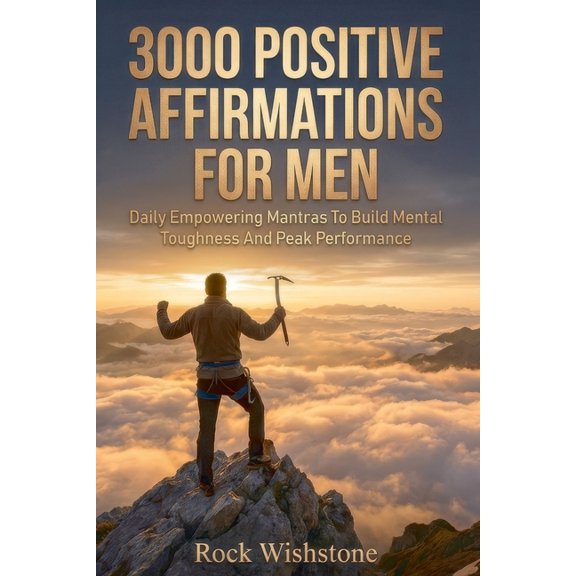 3000 Positive Affirmations For Men: Daily Empowering Mantras To Build Mental Toughness And Peak Performance, (Paperback)