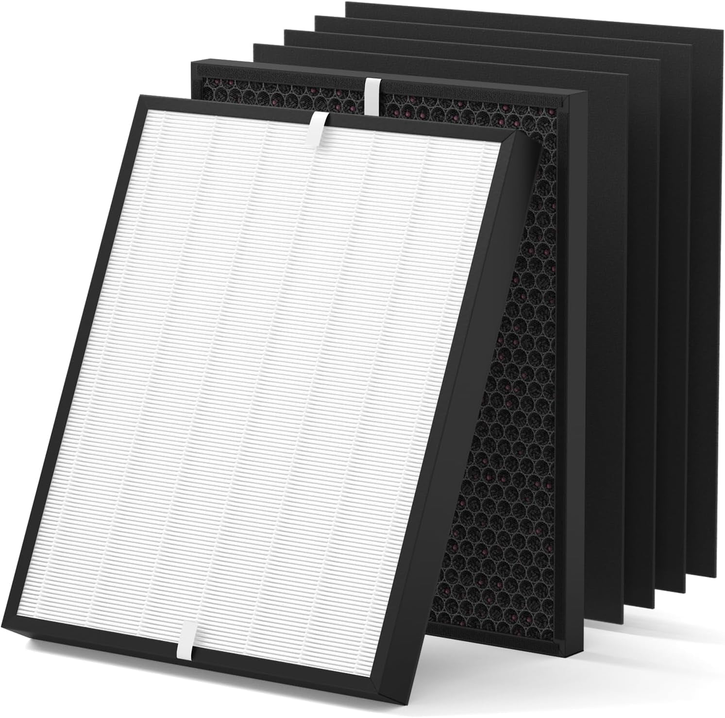 3000 Replacement Filter Compatible with Ad3000 Air Purifier 3000 3000M 3000Pro  Includes 1 High-Performance Filters 1 Carbon Replacement Filters 4 Prefilters